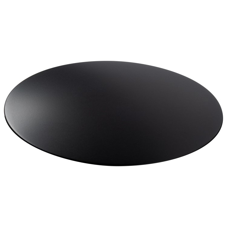 Matt Black Bath Waste Cover Upgrade