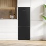 Fridgemaster 175 Litre Freestanding Fridge Freezer - Black