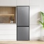 Fridgemaster 175 Litre 60/40 Freestanding Fridge Freezer - Silver