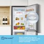 Fridgemaster 175 Litre 60/40 Freestanding Fridge Freezer - Silver