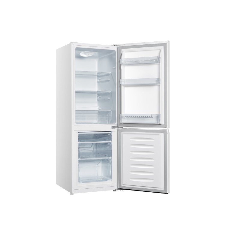 Refurbished Fridgemaster MC50165E Freestanding 175 Litre 60/40 Fridge Freezer White