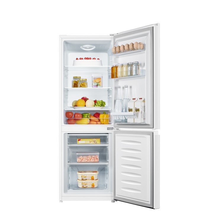 Refurbished Fridgemaster MC50165E Freestanding 175 Litre 60/40 Fridge Freezer White