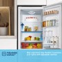 Fridgemaster 175 Litre 60/40 Freestanding Fridge Freezer - White