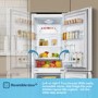 Fridgemaster 175 Litre 60/40 Freestanding Fridge Freezer - White
