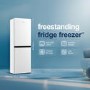 Fridgemaster 252 Litre 50/50 Freestanding Fridge Freezer - White
