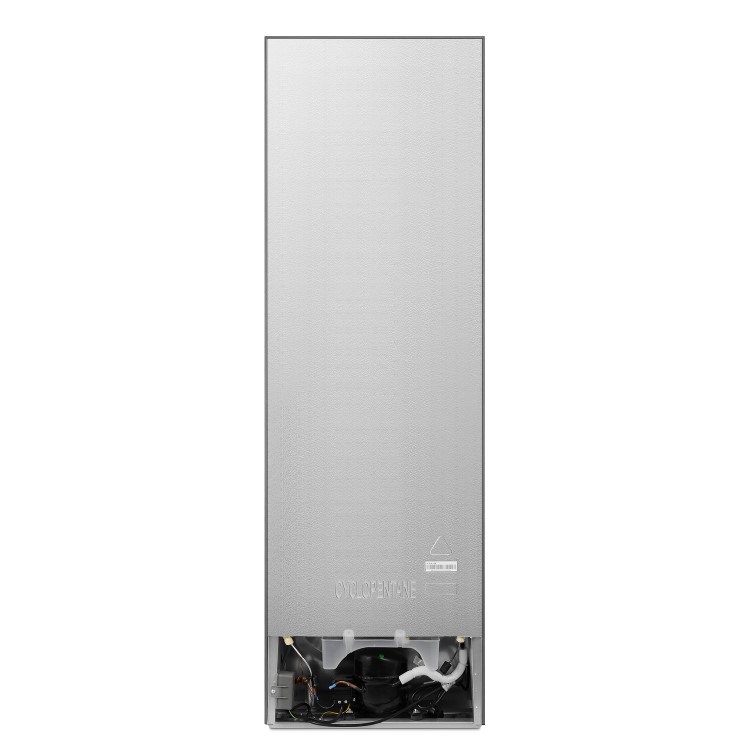 Fridgemaster 256 Litre 50/50 Freestanding Fridge Freezer - Black