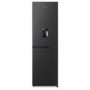 Refurbished Fridgemaster 256 Litre 50/50 Freestanding Fridge Freezer - Black