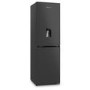 Refurbished Fridgemaster 256 Litre 50/50 Freestanding Fridge Freezer - Black