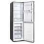 Refurbished Fridgemaster 256 Litre 50/50 Freestanding Fridge Freezer - Black