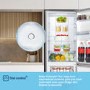 Fridgemaster 256 Litre 50/50 Freestanding Fridge Freezer - Silver