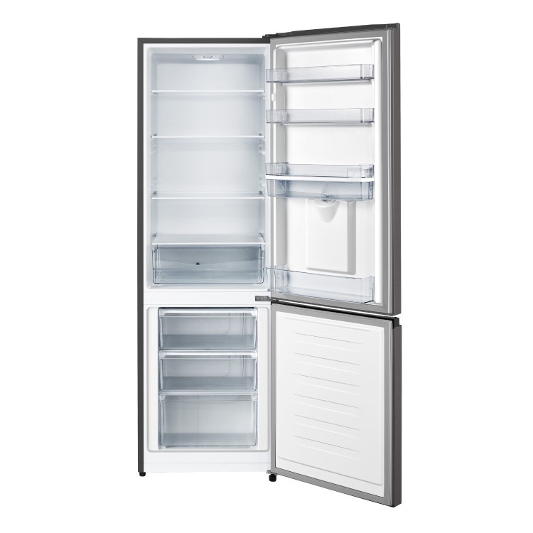 Fridgemaster 274 Litre 70/30 Freestanding Fridge Freezer - Silver