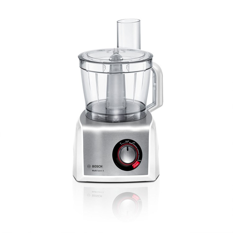 Refurbished Bosch MC812S734G MultiTalent 8 Food Processor White & Stainless Steel