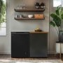 Fridgemaster 97 Litre Chest Freezer - Black
