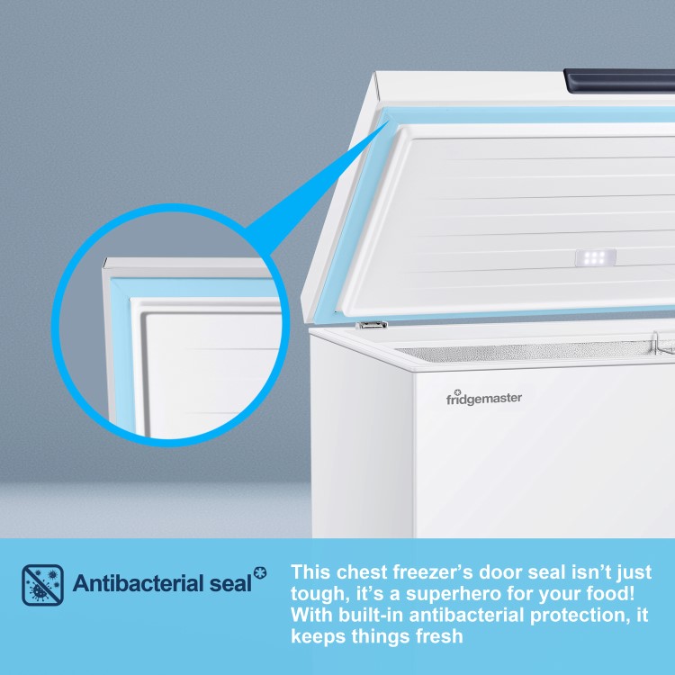 Fridgemaster 142 Litre Chest Freezer - White