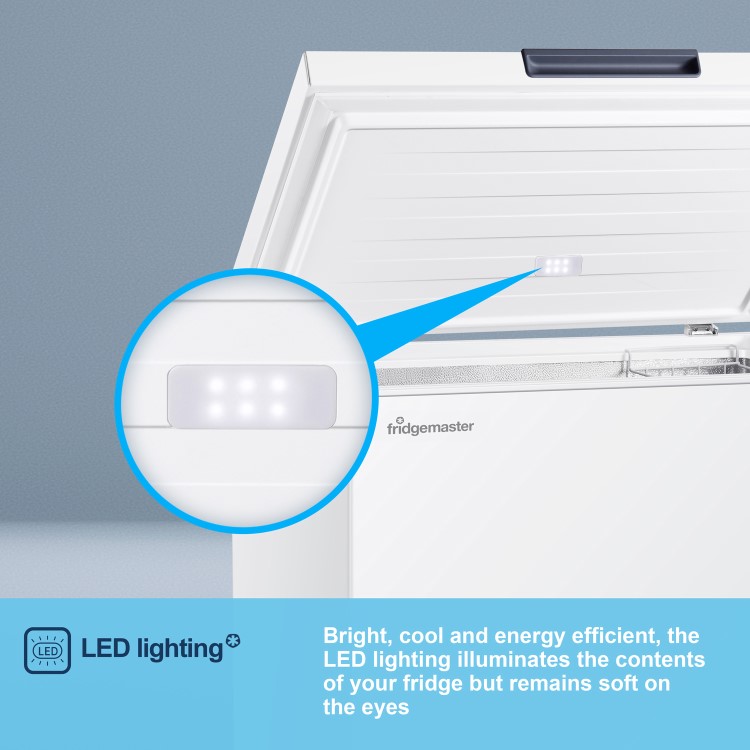 Fridgemaster 142 Litre Chest Freezer - White