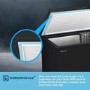 Fridgemaster 198 Litre Chest Freezer - Black