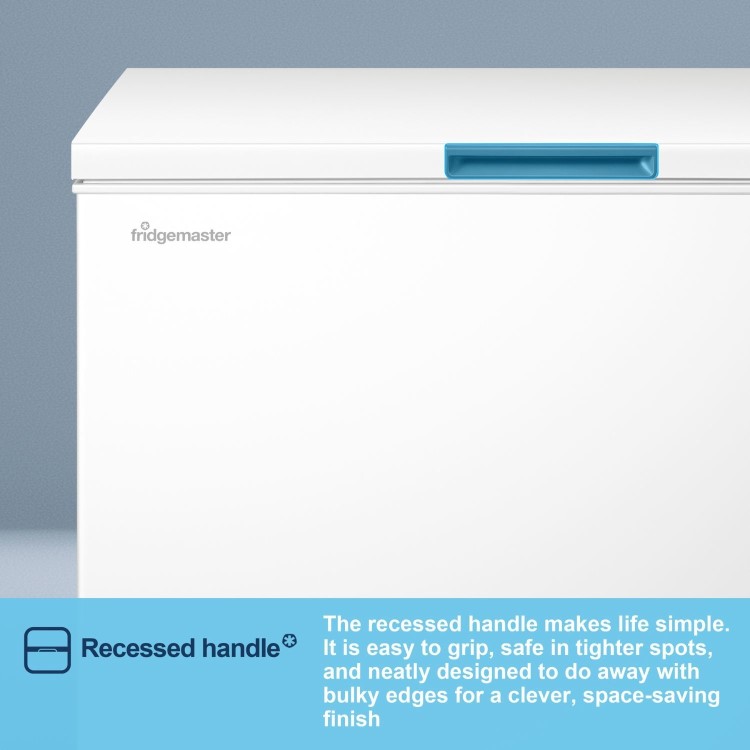 Fridgemaster 297 Litre Chest Freezer - White