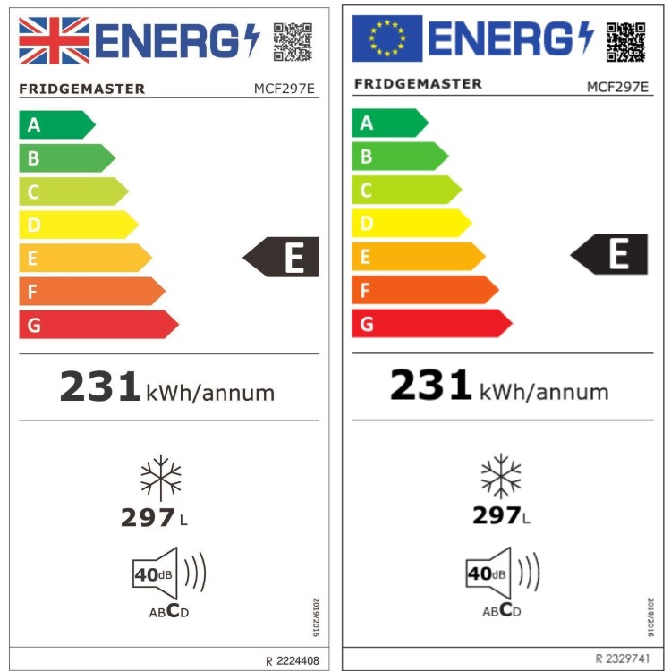 Fridgemaster 297 Litre Chest Freezer - White