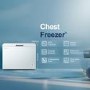 Fridgemaster 297 Litre Chest Freezer - White