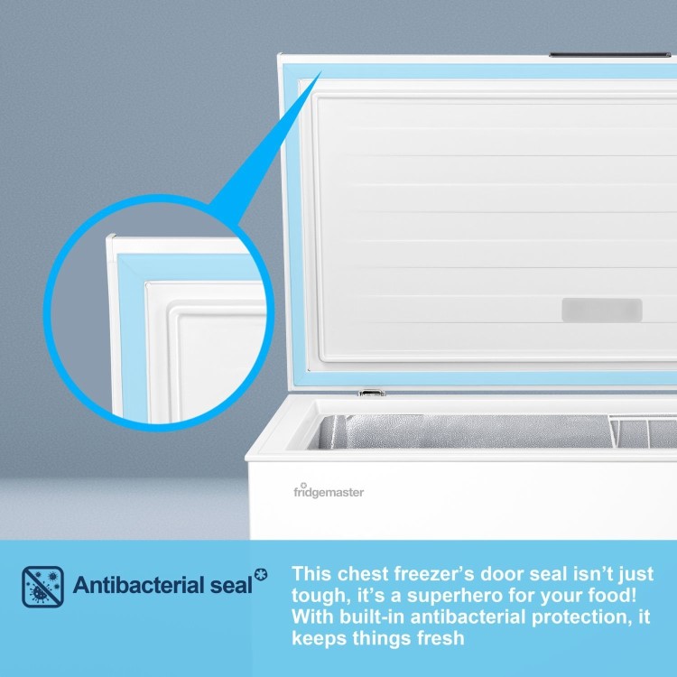 Fridgemaster 297 Litre Chest Freezer - White