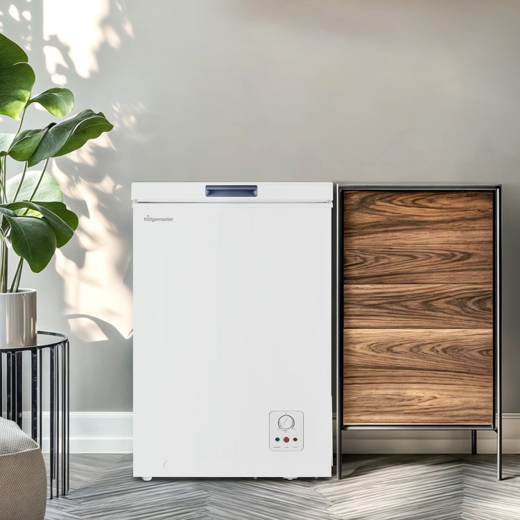 Fridgemaster 95 Litre Chest Freezer - White
