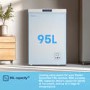 Fridgemaster 95 Litre Chest Freezer - White