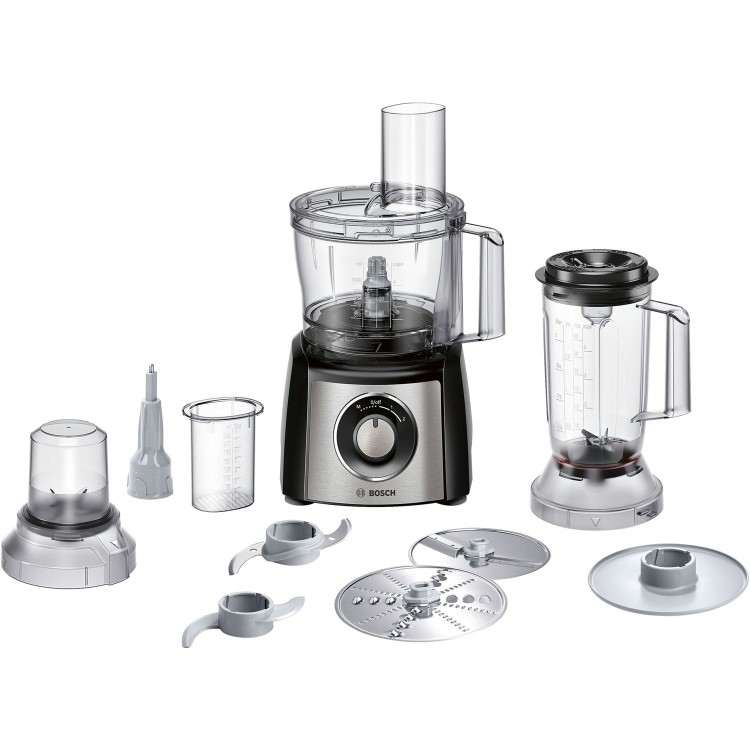Refurbished Bosch MultiTalent MCM3501MGB 800W Food Processor Black