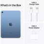 Refurbished Apple iPad 10.9" Blue 64GB Wi-Fi & Cellular Tablet