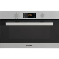 Hotpoint Built-In 1000W Microwave with Grill - Stainless Steel