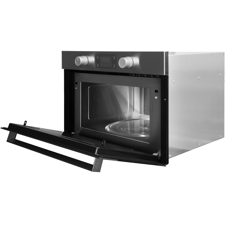 Hotpoint Built-In 1000W Microwave with Grill - Stainless Steel