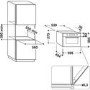 Hotpoint Built-In 1000W Microwave with Grill - Stainless Steel