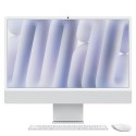 MD3H4B/A Apple iMac 2024 M4 10-Core 16GB RAM 256GB SSD 24 Inch 4.5K All-in-One PC - Silver