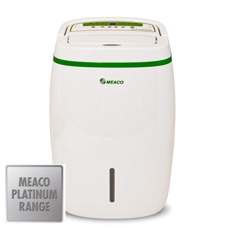 GRADE A1 - Meaco Platinum 20 Litre Low Energy Dehumidifier for up to 5 bed house with Digital Display and 3 Years warranty