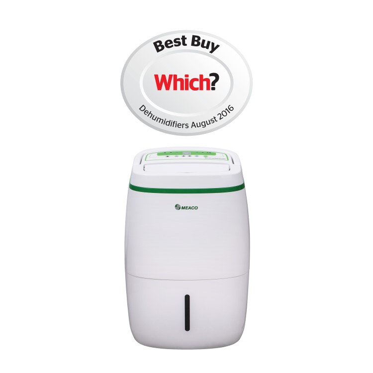 GRADE A1 - Meaco Platinum 20 Litre Low Energy Dehumidifier for up to 5 bed house with Digital Display and 3 Years warranty