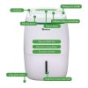 Meaco 20 Litre Platinum Low Energy Laundry Dehumidifier and Air Purifier