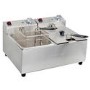 Mercury MEF-L5-DA-2 Countertop Electric Fryer Twin Tank Twin Basket 2 x 5 Ltr Plug In