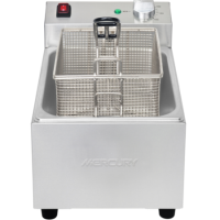 Mercury MEF-L5-SA-2 Commercial 5ltr Single Tank Countertop Electric Fryer 2.8kW. 13 Amp Mercury MEF-L5-SA-2 Commercial 5ltr Single Tank Countertop Electric Fryer 2.8kW. 13 Amp