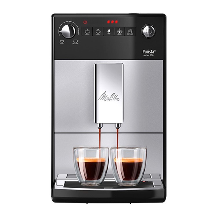 Melitta Purista Series 300 Bean To Cup Coffee Machine Silver F230-101 Grade C