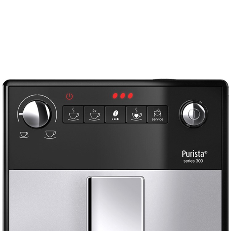Melitta Purista Series 300 Bean To Cup Coffee Machine Silver F230-101 Grade C
