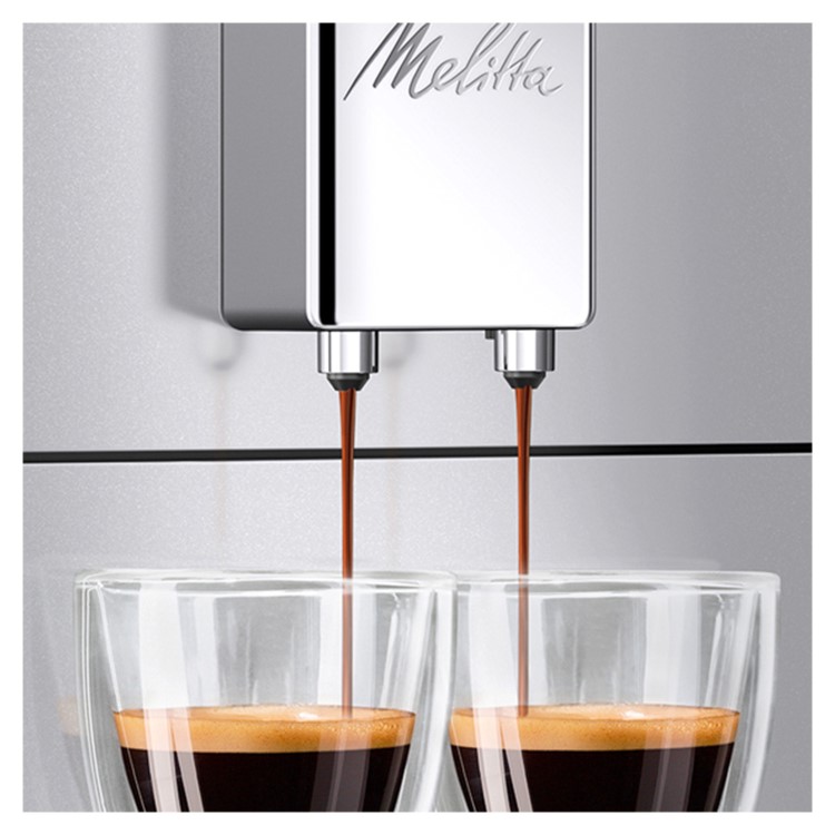 Melitta Purista Series 300 Bean To Cup Coffee Machine Silver F230-101 Grade C
