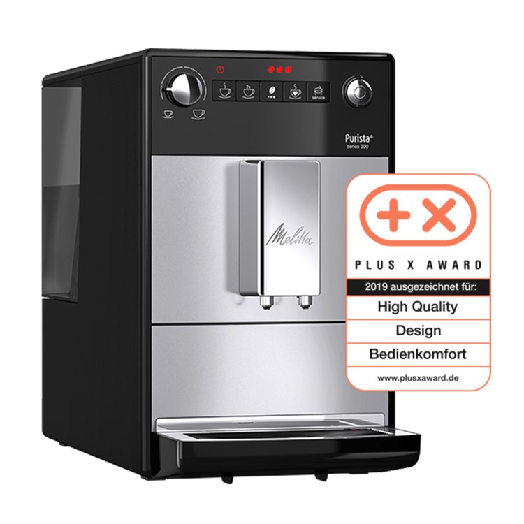 Melitta Purista Series 300 Bean To Cup Coffee Machine Silver F230-101 Grade C