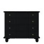 French Inspired Handmade Anthracite Grey Chest of Drawers