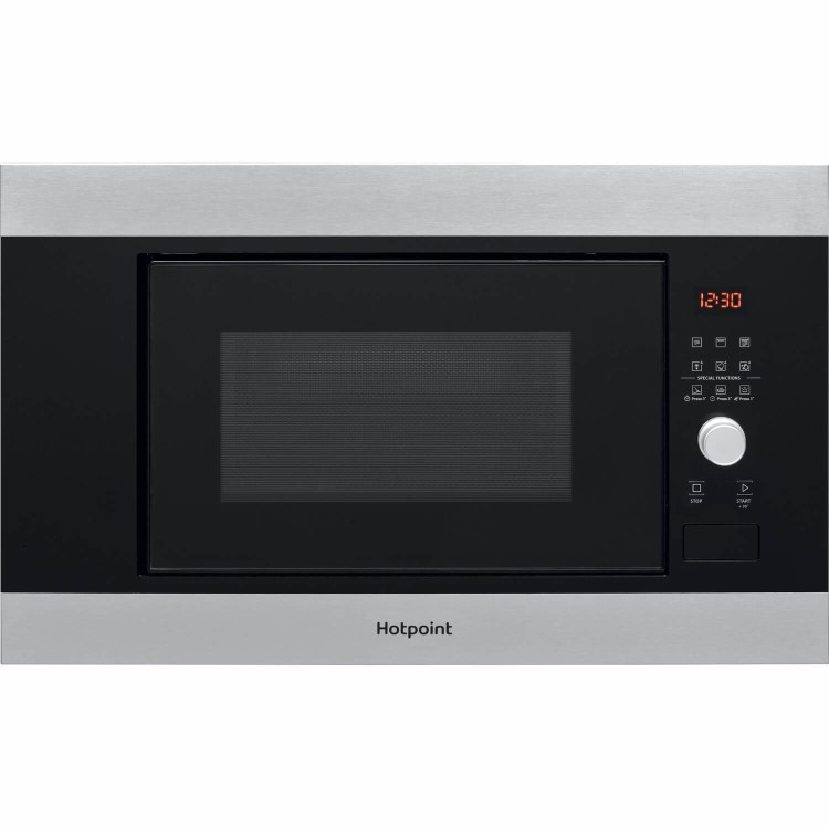 Hotpoint Built-In Microwave with Grill - Stainless Steel