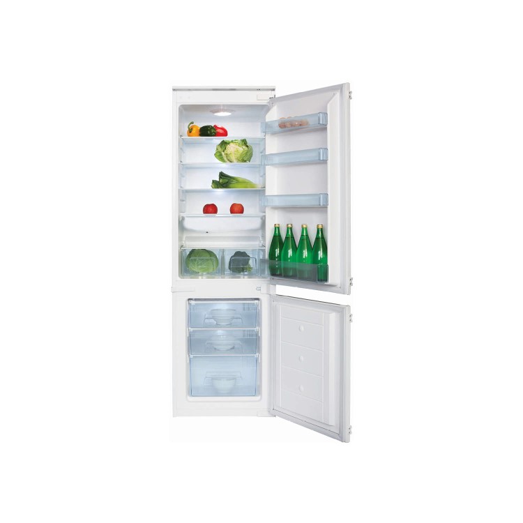 Matrix MFC701 54cm Wide 70-30 Integrated Upright Fridge Freezer - White