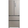 Refurbished Montpellier MFD71X 396 Litre American Fridge Freezer Inox
