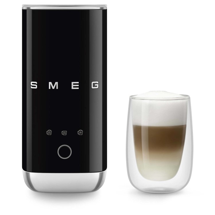 Smeg MFF02BLUK 50’s Style Mini Milk Frother - Black