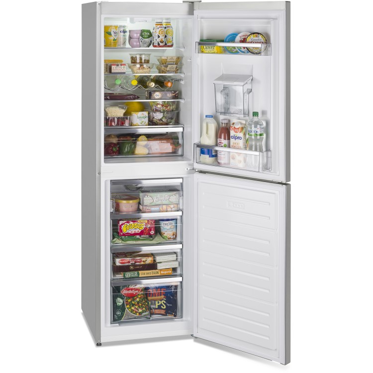 Montpellier 248 Litres 50/50 Freestanding Fridge Freezer - Inox