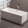 GRADE A1 - Baron Modern Square Freestanding Bath - 1700 x 780 x 580mm
