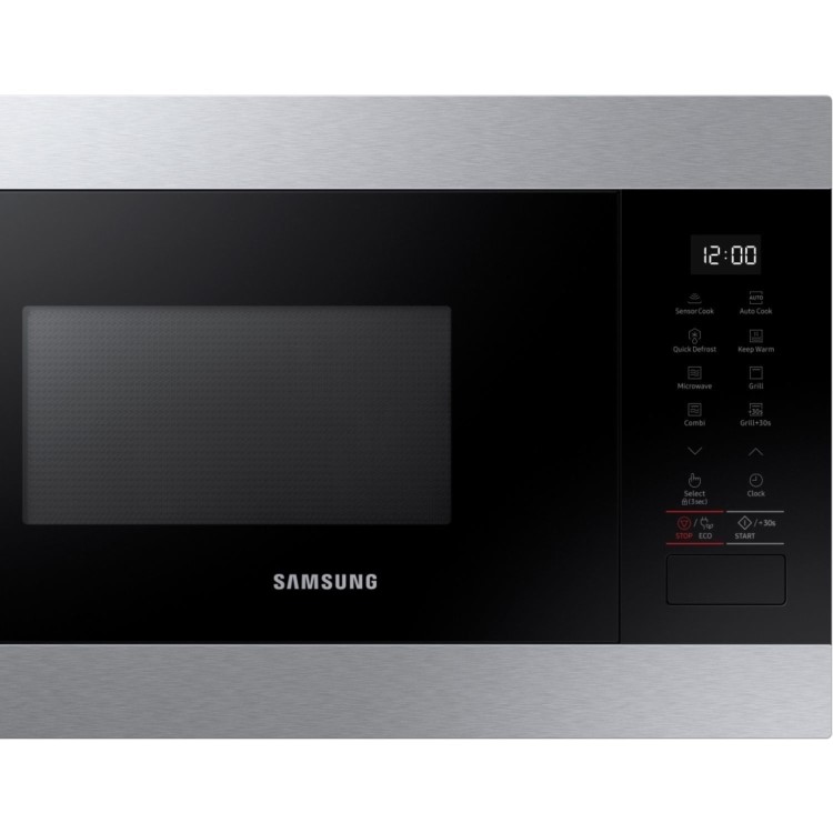 Refurbished Samsung MG22M8274AT Built In 22L with Grill 850W Microwave Stainless Steel