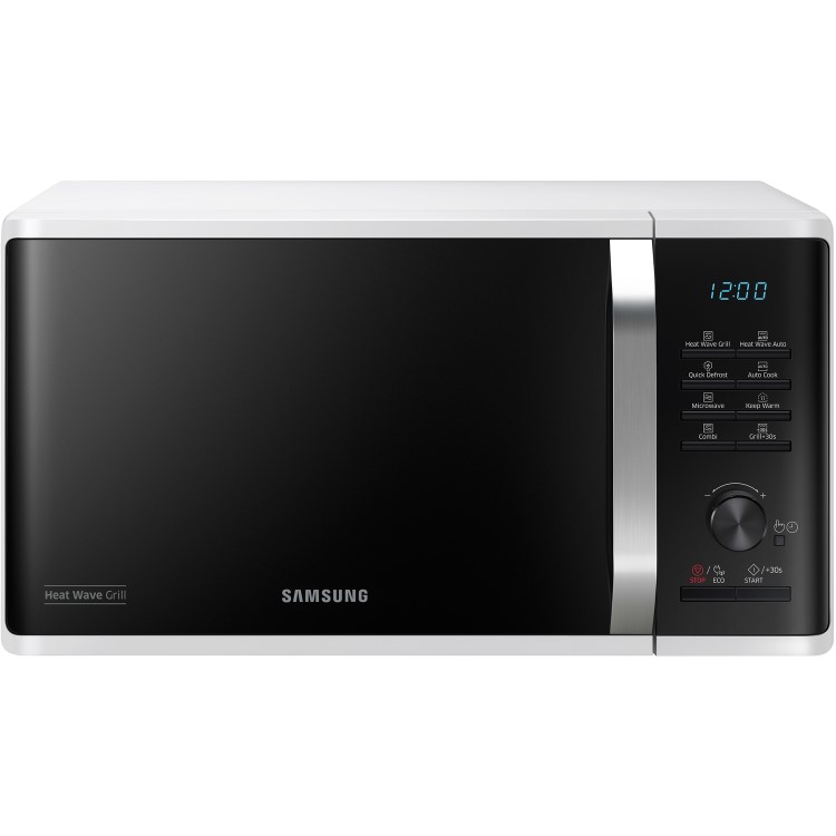 Samsung 23L Microwave with Heat Wave Grill - White